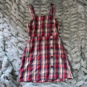 plaid dress